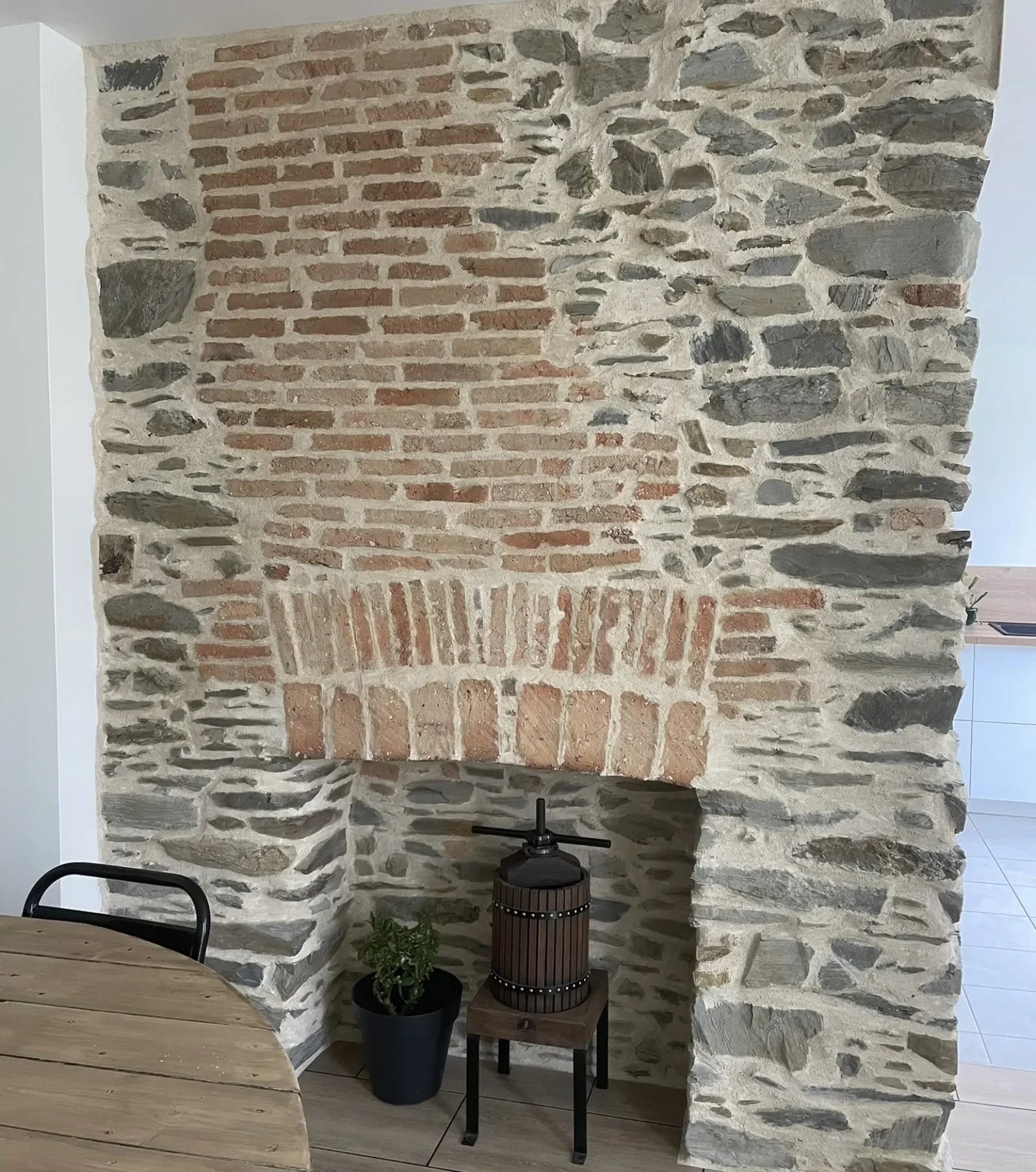 Salle à manger terminée