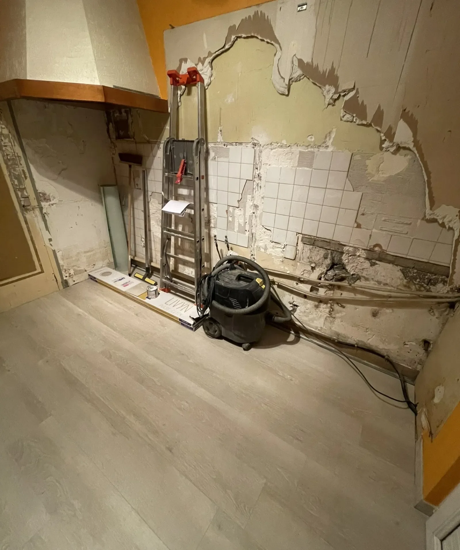 Cuisine terminée, électroménager encastré